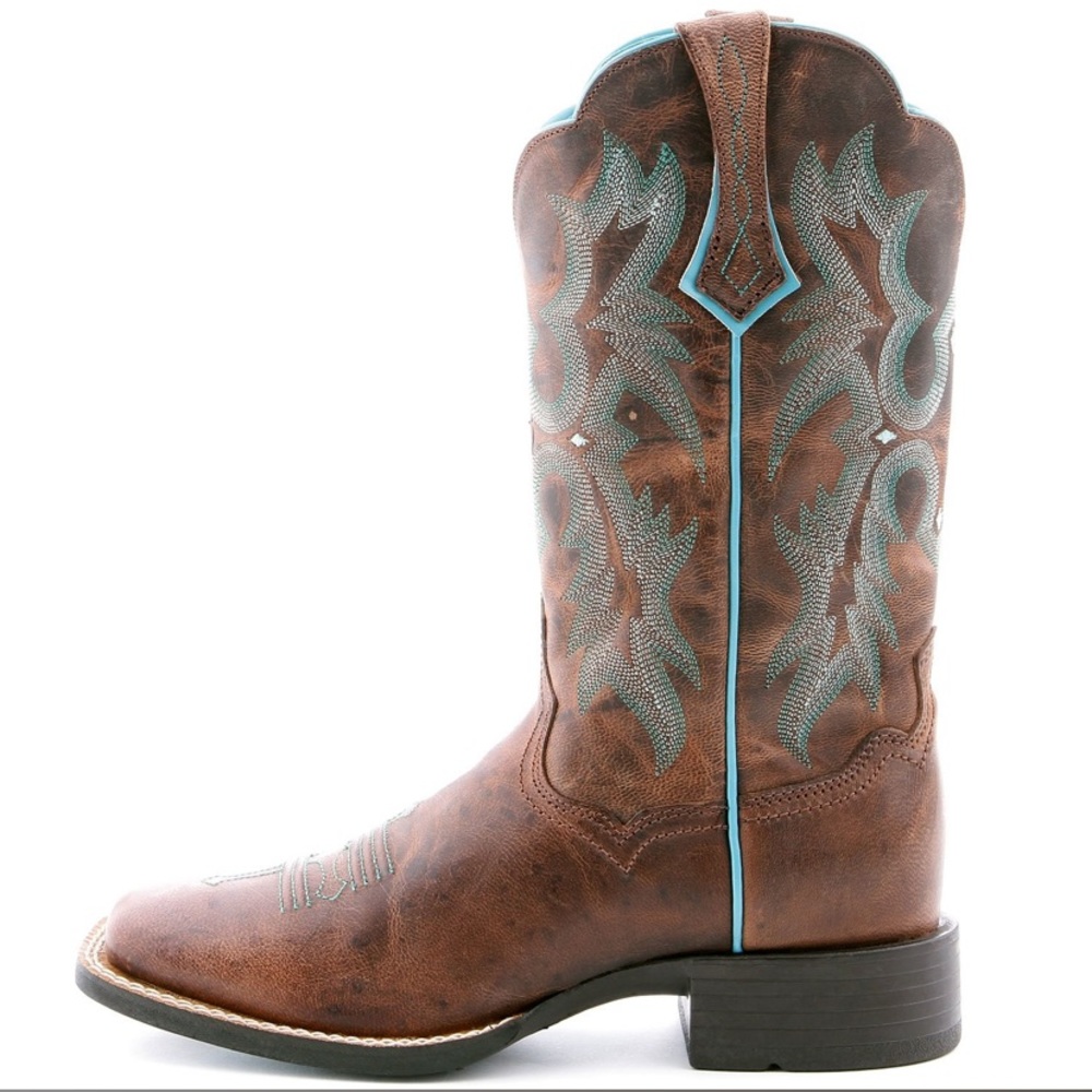 Turquoise boots